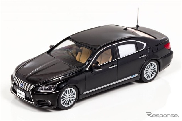 レクサス LS 総理大臣専用車、1/43スケールで発売 防弾ガラス