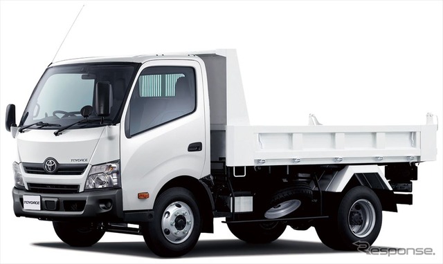 トヨエース TECS建設用ダンプ ワイドキャブ・11尺デッキ・高床・4トン積・2WD