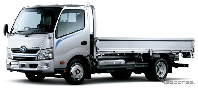 トヨエース カーゴ ワイドキャブ・ロングデッキ・フルジャストロー・2トン積・ディーゼルハイブリッド車・2WD・Gパッケージ装着車