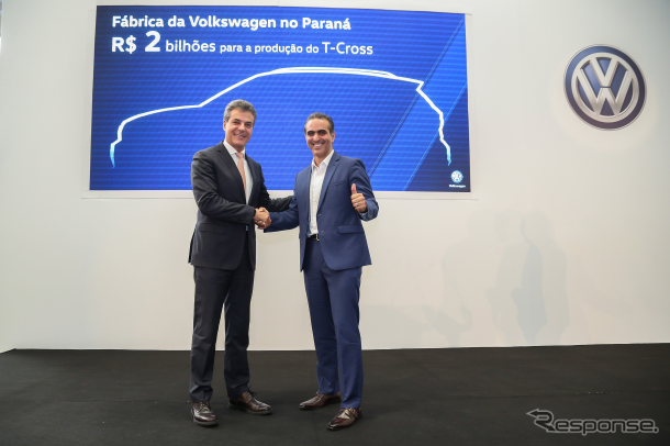VWが新型コンパクトSUV生産に向けてブラジル工場に投資すると発表