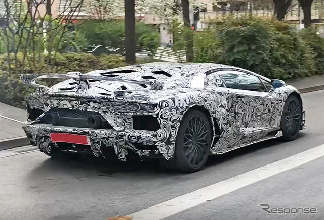 ランボルギーニ アヴェンタドール SV J(イオタ)スクープ写真