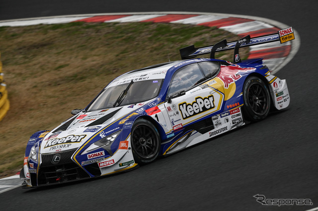GT500クラス予選9位の#1 LC500。
