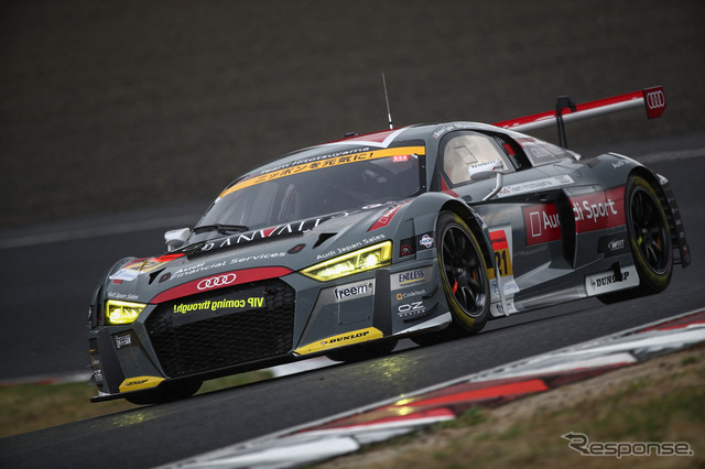 GT300クラス予選2位の#21 アウディ。