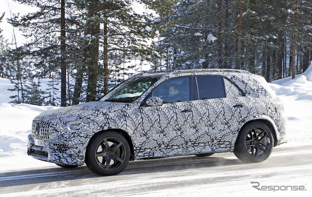 メルセデス AMG GLE63 スクープ写真