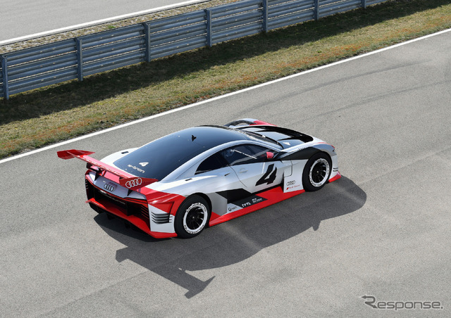 アウディ e-tron ビジョン グランツーリスモ(実車)