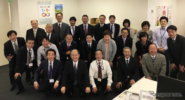 出光興産と昭和シェルの環境安全部門（昭和シェルの台場フロンティアビル）