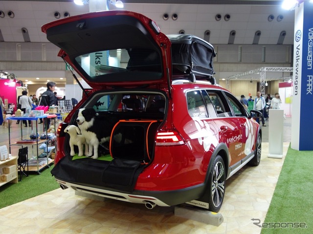 VWブース(インターペット2018)