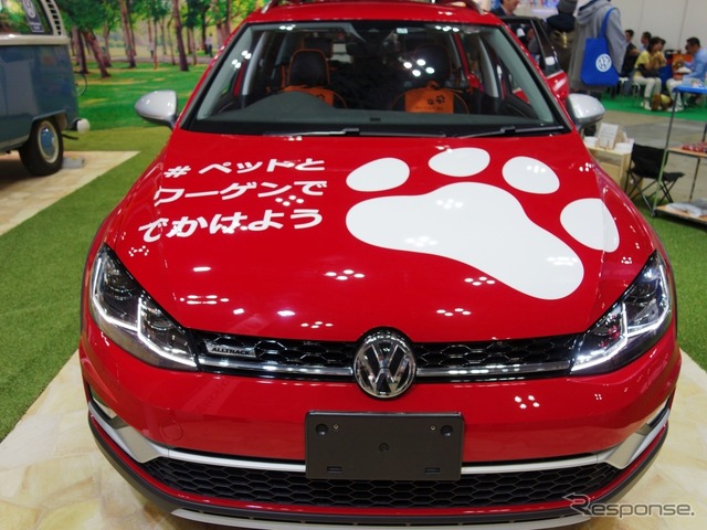 VWブース(インターペット2018)