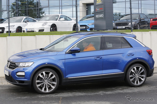 VW T-Roc R スクープ写真(参考画像)