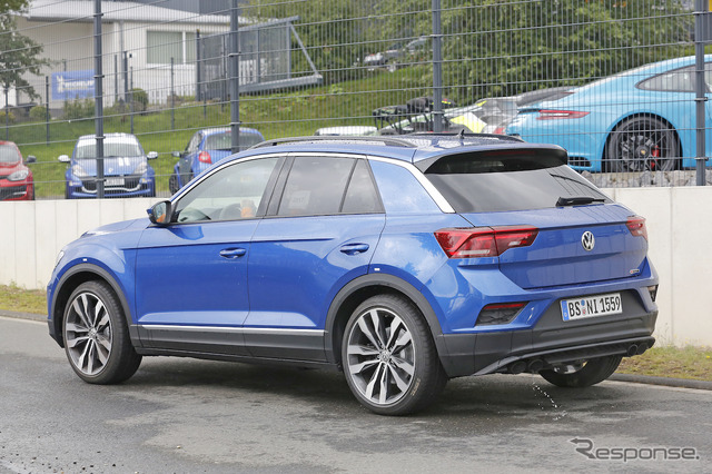 VW T-Roc R スクープ写真(参考画像)