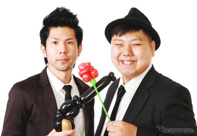 港北PA・海老名SA開業50周年イベントでは、よしもと芸人で、バルーンパフォーマンス日本一の実力を持つ蓮華のステージも開催。
