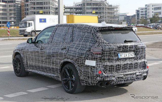 BMW X5M 次期型スクープ写真