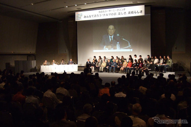 【東京モーターショー07】張会長、初ドライブは「名古屋でコーヒー」