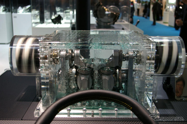【東京モーターショー07】日本精工のトロイダルCVT