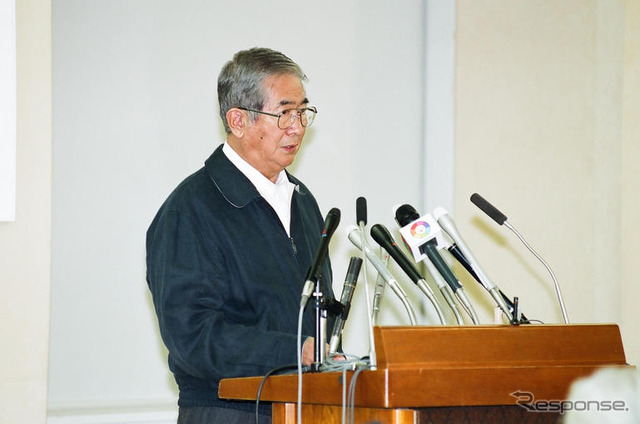 【チャレンジ三宅島】石原都知事「観光振興の起爆剤となる」