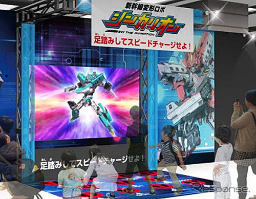 シンカリオン展示ブース(イメージ)