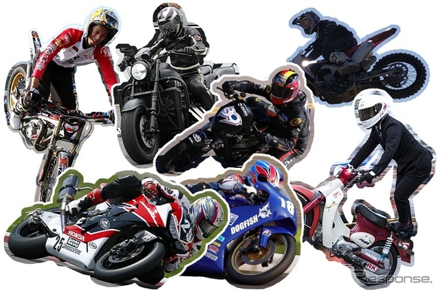 いろんなバイクのタイムハンデマッチ