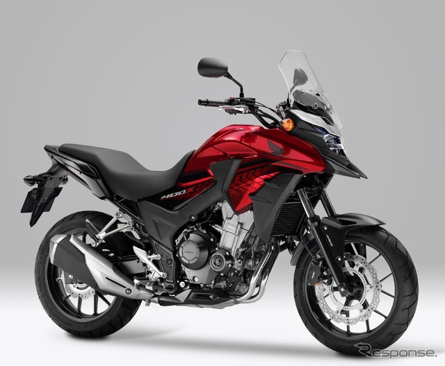 ホンダ400X（キャンディークロモスフィアレッド）