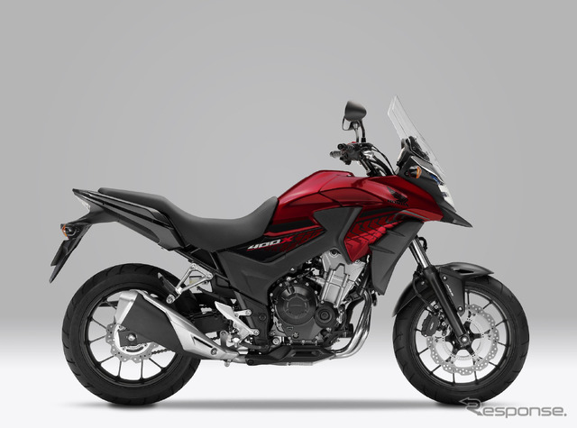 ホンダ400X（キャンディークロモスフィアレッド）