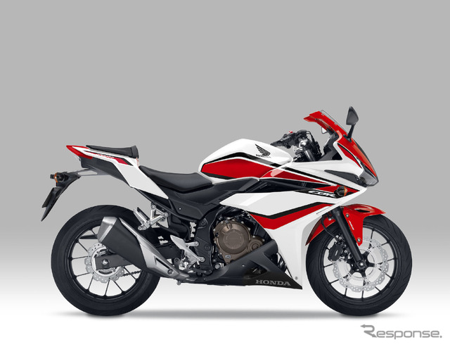 ホンダCBR400R（パールグレアホワイト）