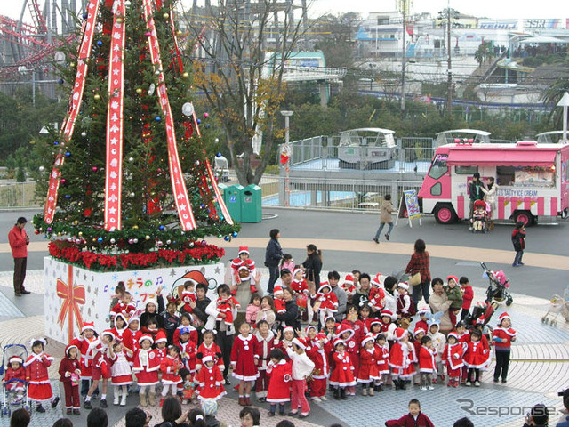 【クリスマス】鈴鹿サーキットでサンタキッズコンテストなど　12月25日まで