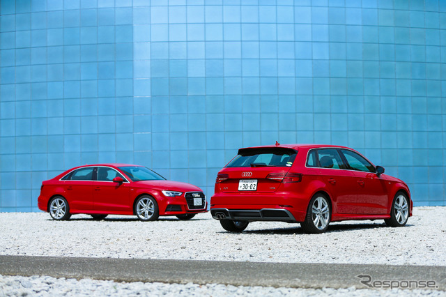 Audi A3 Sedan と Audi A3 Sportback