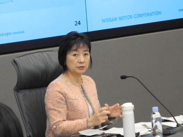 日産自動車の星野朝子専務執行役員