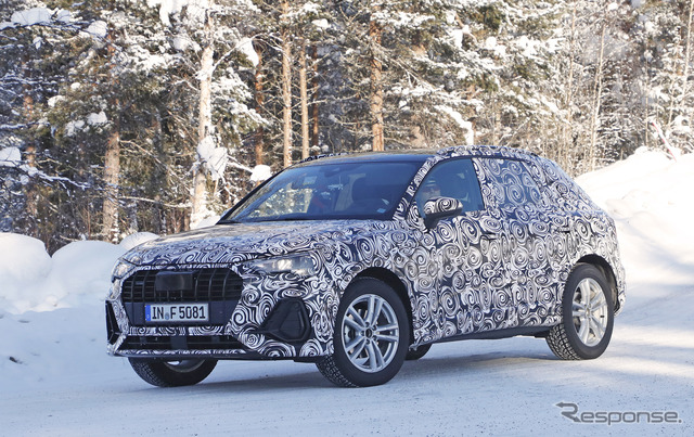 アウディ Q3/SQ3 次期型スクープ写真