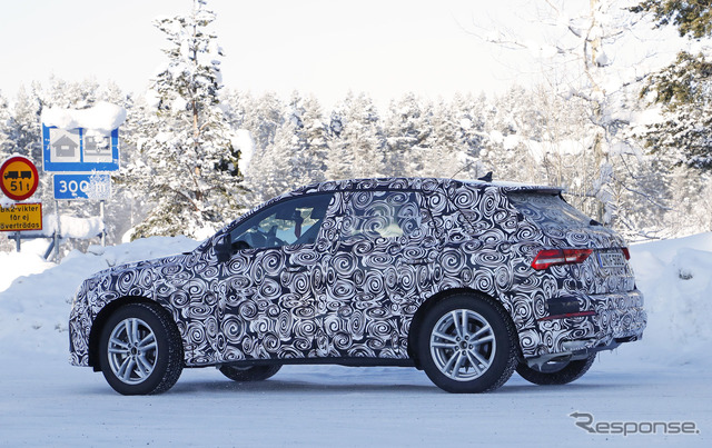 アウディ Q3/SQ3 次期型スクープ写真