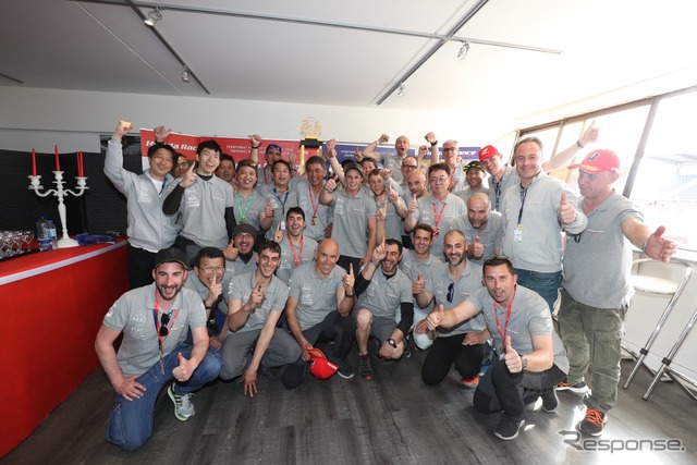 F.C.C.TSR Honda France が伝統のル・マン24時間レースで優勝