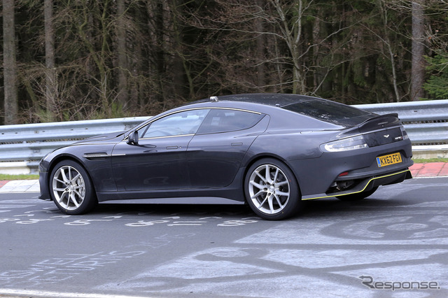 アストンマーティン ラピード AMR スクープ写真