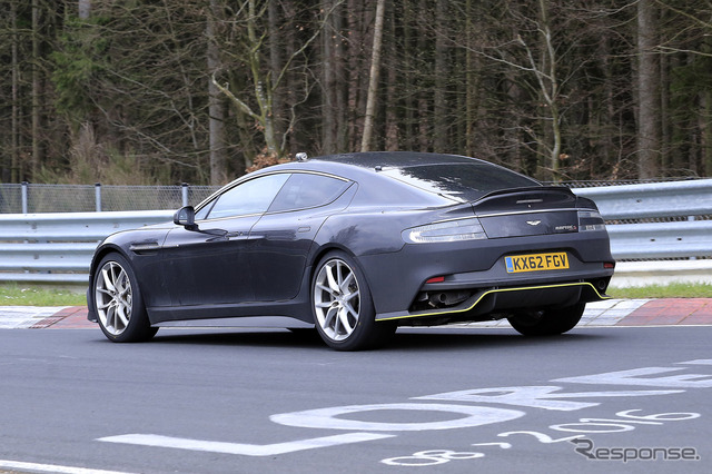 アストンマーティン ラピード AMR スクープ写真