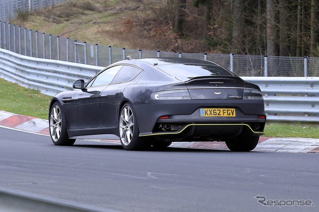 アストンマーティン ラピード AMR スクープ写真