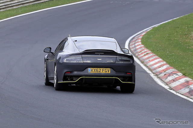 アストンマーティン ラピード AMR スクープ写真