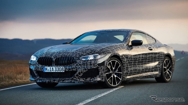 BMW 8シリーズクーペ 新型の開発プロトタイプ車