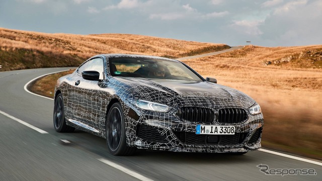 BMW 8シリーズクーペ 新型の開発プロトタイプ車