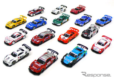 【SUPER GT】缶コーヒー2本で限定ミニカーもらえる! 27日よりローソンで