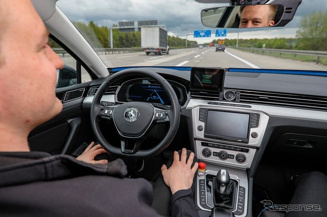 コンチネンタルの自動運転の走行テスト