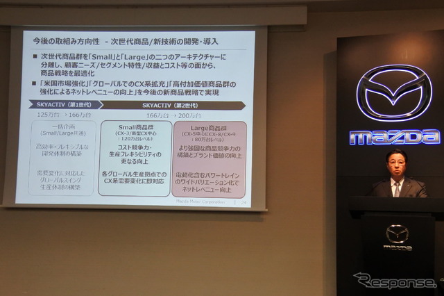 マツダ 決算会見