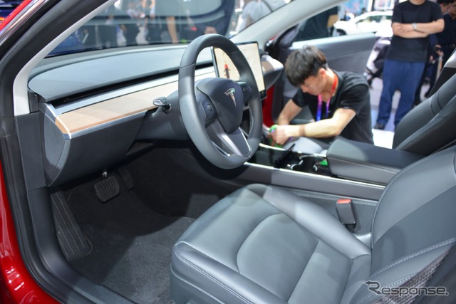 テスラ モデル3（北京モーターショー2018）