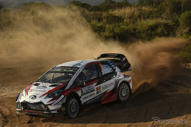 #8 オット・タナク(トヨタ・ヤリスWRC)