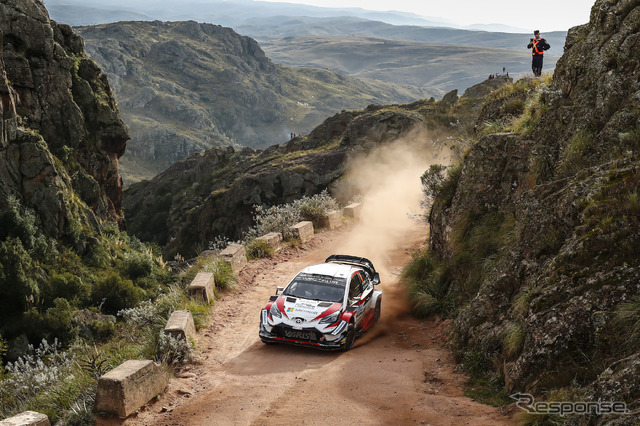 【WRC 第5戦】今季初勝利のトヨタ陣営コメント…豊田社長「昨年傷めつけられたアルゼンチン戦、学びと改善で頂点に」