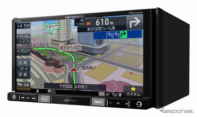 楽ナビ AVIC-RZ901(参考画像)
