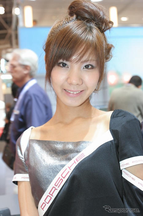 【東京モーターショー07】コンパニオン写真蔵…ポルシェ その2