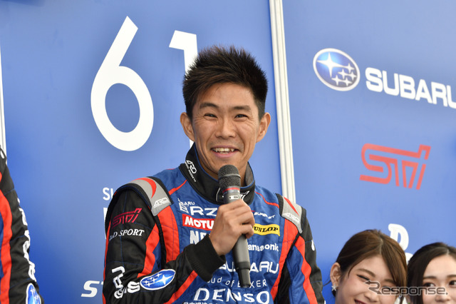 スバルトークショーの様子　井口選手