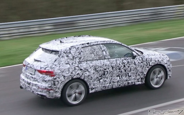 アウデイ RS Q3 スクープ動画