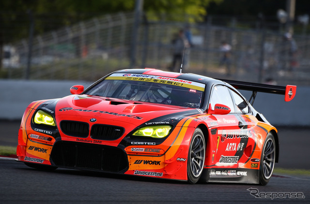 優勝した#55 BMW。