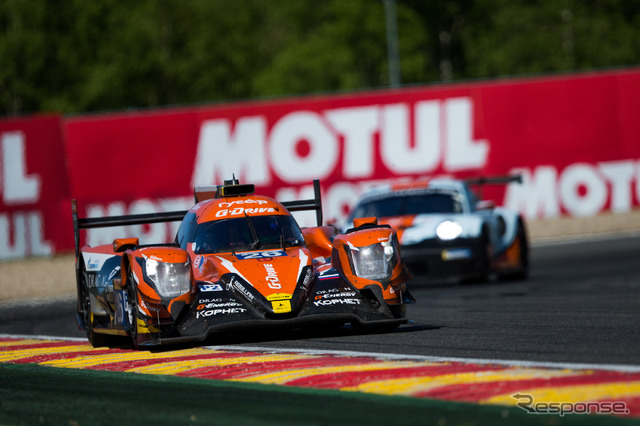 LMP2クラス優勝の#26 オレカ(Gドライブ・レーシング)。