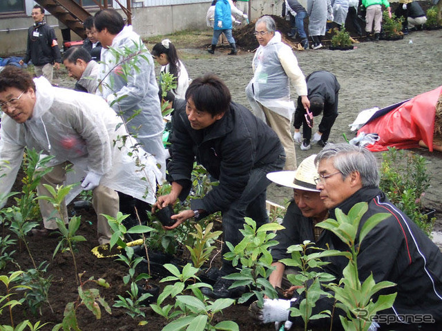 横浜ゴム、千年の杜プロジェクト始動