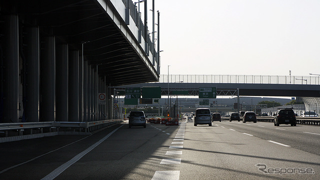 京葉道路 京葉市川パーキングエリア（下り線）